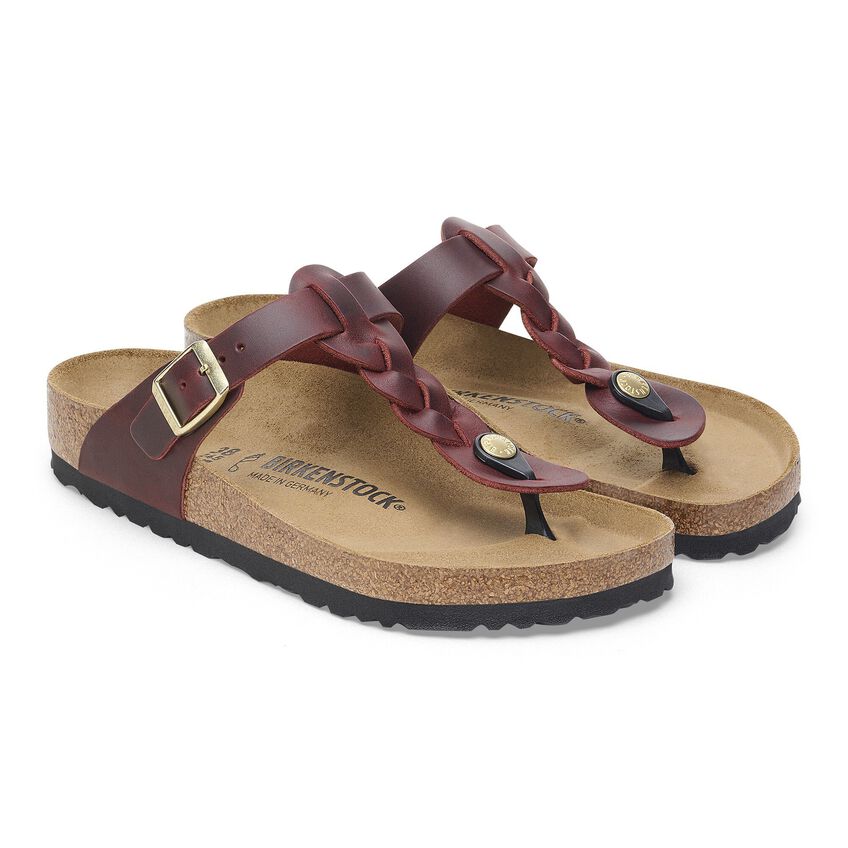 Gizeh Braided Birkenstock (Zinfandel)