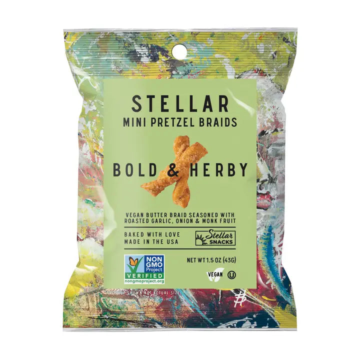 Stellar Pretzel Braids - Bold & Herby - 1.5oz