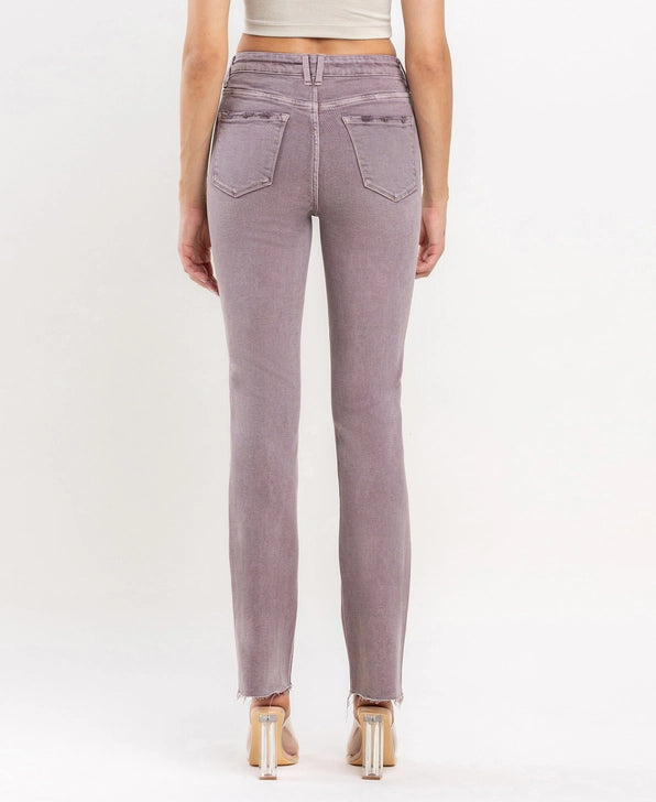 Mid Rise Hem Bootcut Jeans