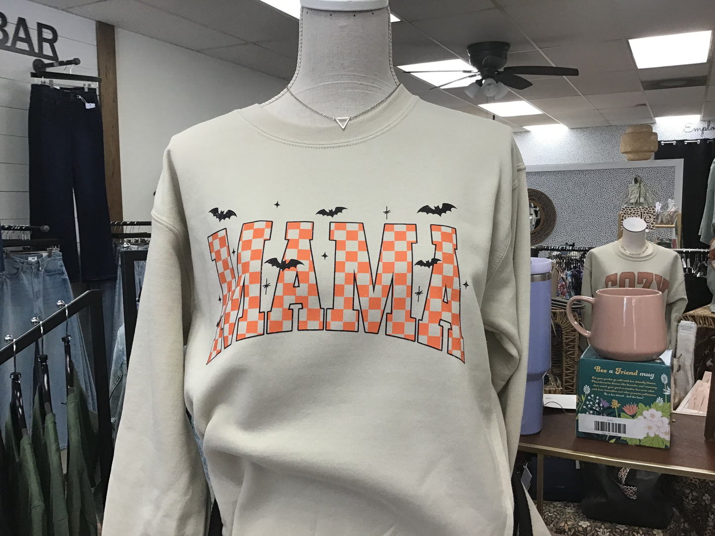 mama Halloween crewneck