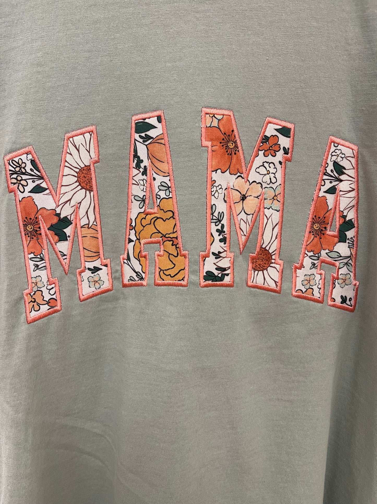 Mama Embroidered T-Shirt