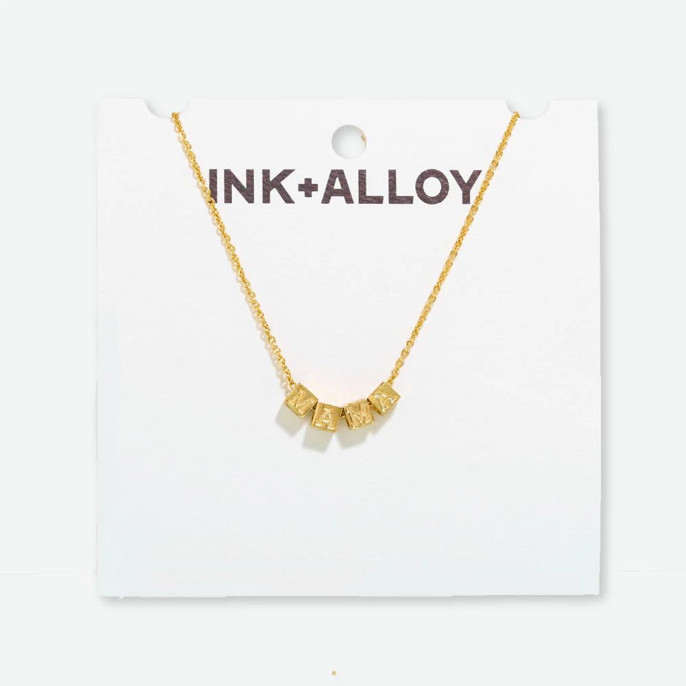 Ink + Alloy Gold Necklace