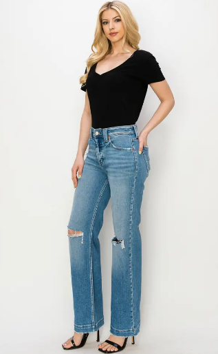 Artemis Vintage High Rise Straight Leg