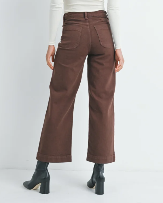Coffee Bean Utility Jeans