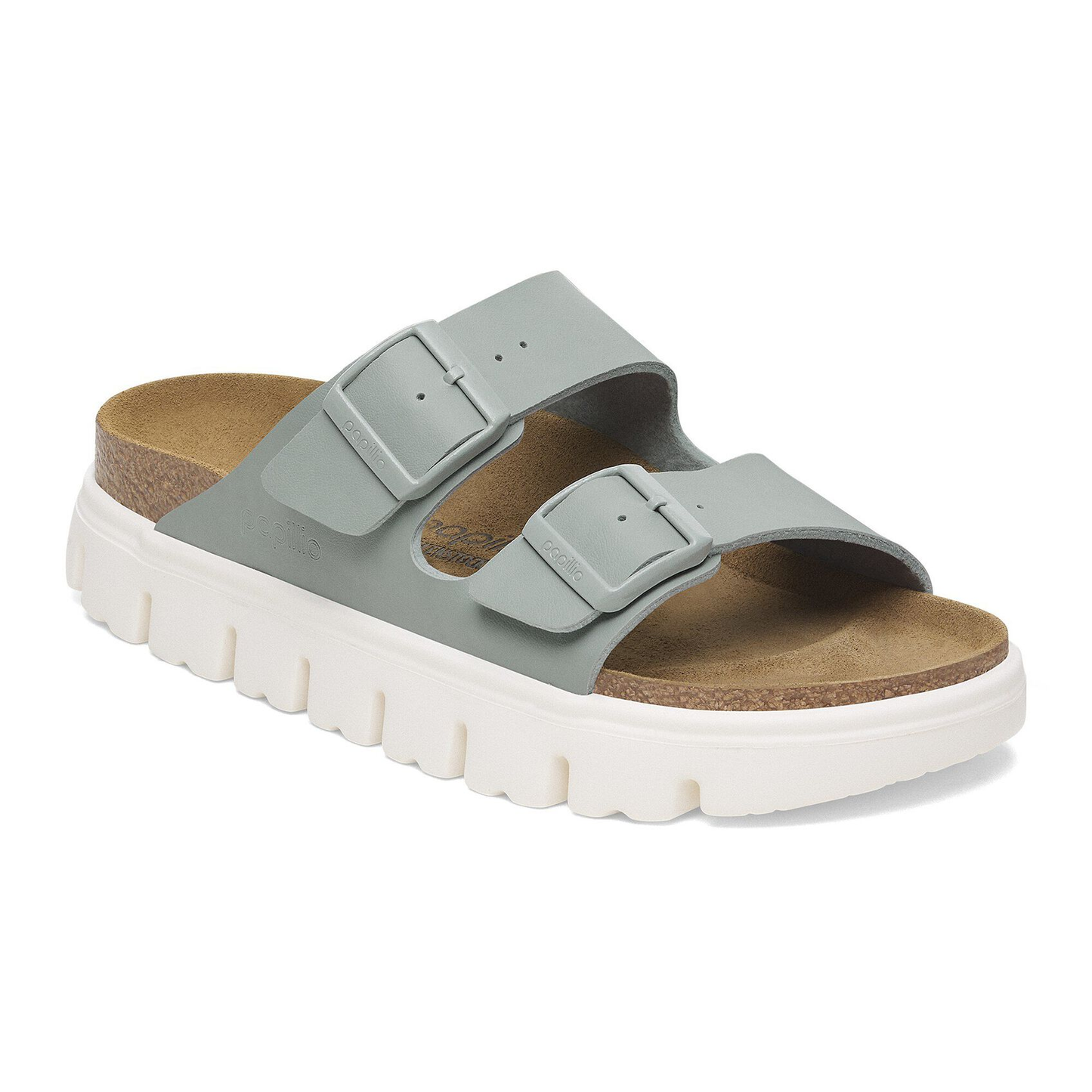 Arizona Chunky - Pure Sage Birkenstocks