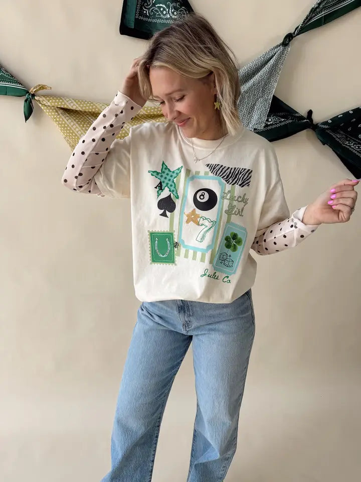 Lucky Girl Tee