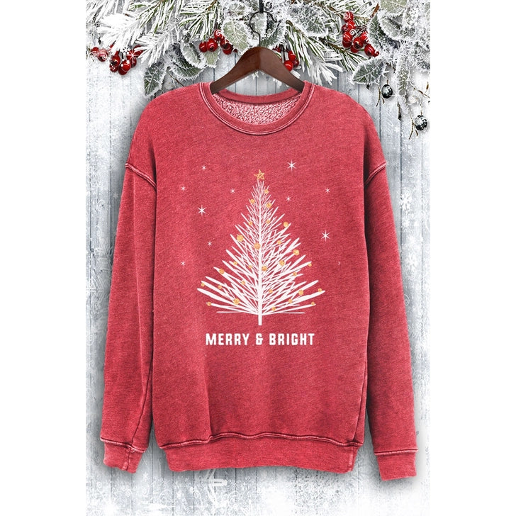 Merry and Bright crew neck