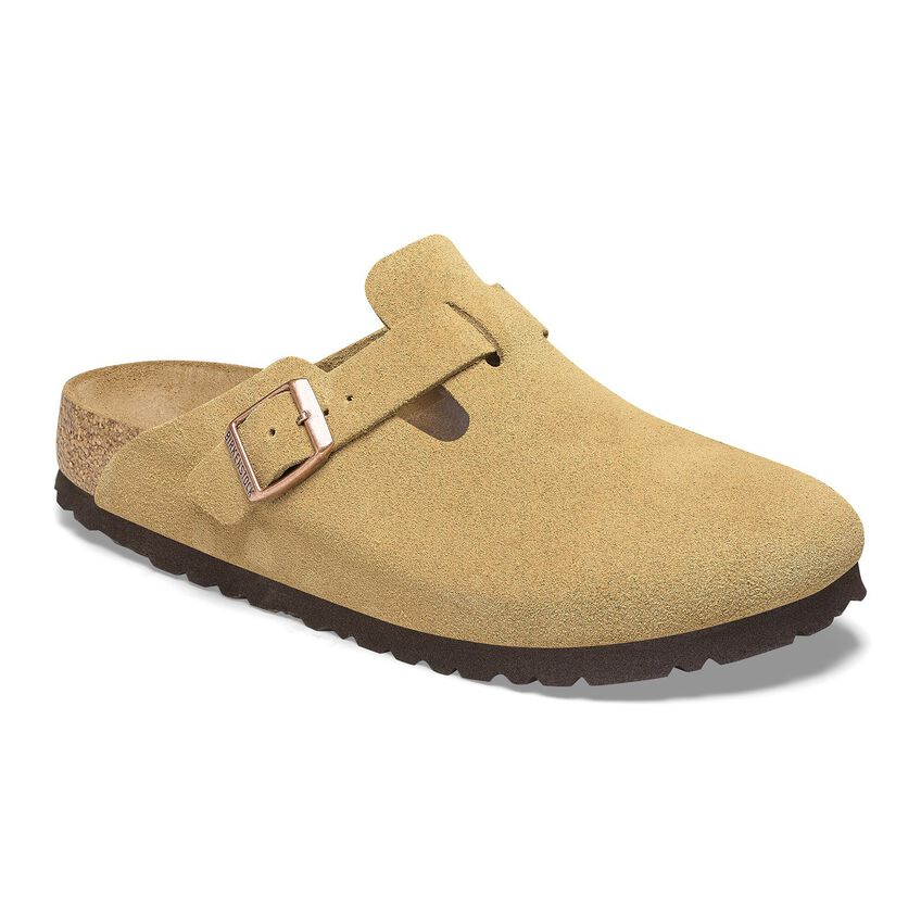 Boston Birkenstock (Latte Cream)