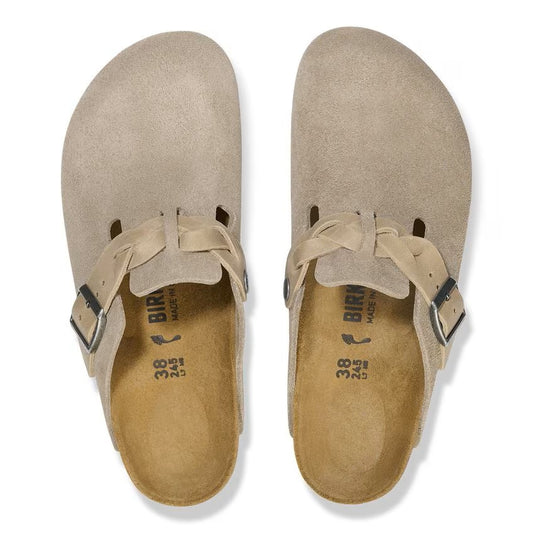 Birkenstock Boston Braided Clog-Taupe