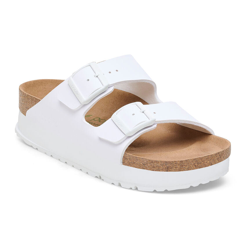 Arizona Flex Platform Birkenstock (White)