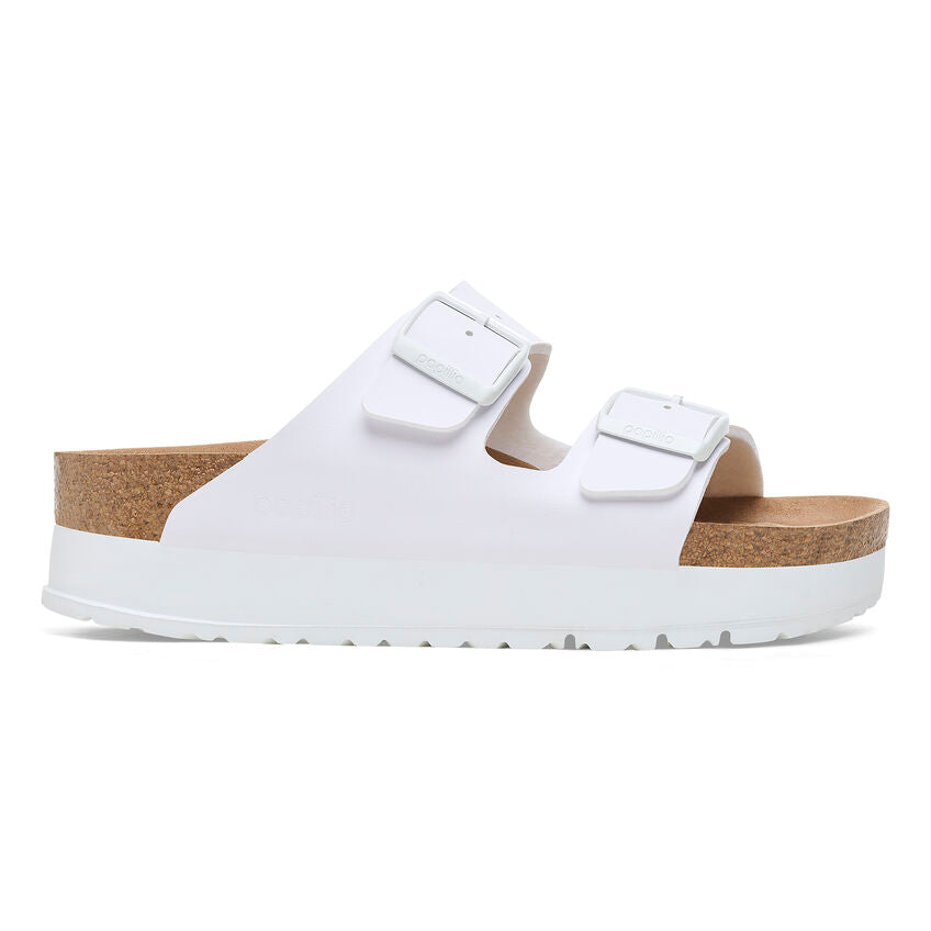Arizona Flex Platform Birkenstock (White)