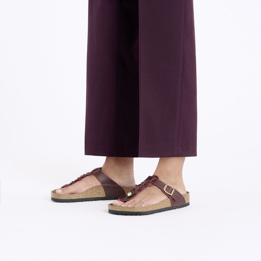 Gizeh Braided Birkenstock (Zinfandel)