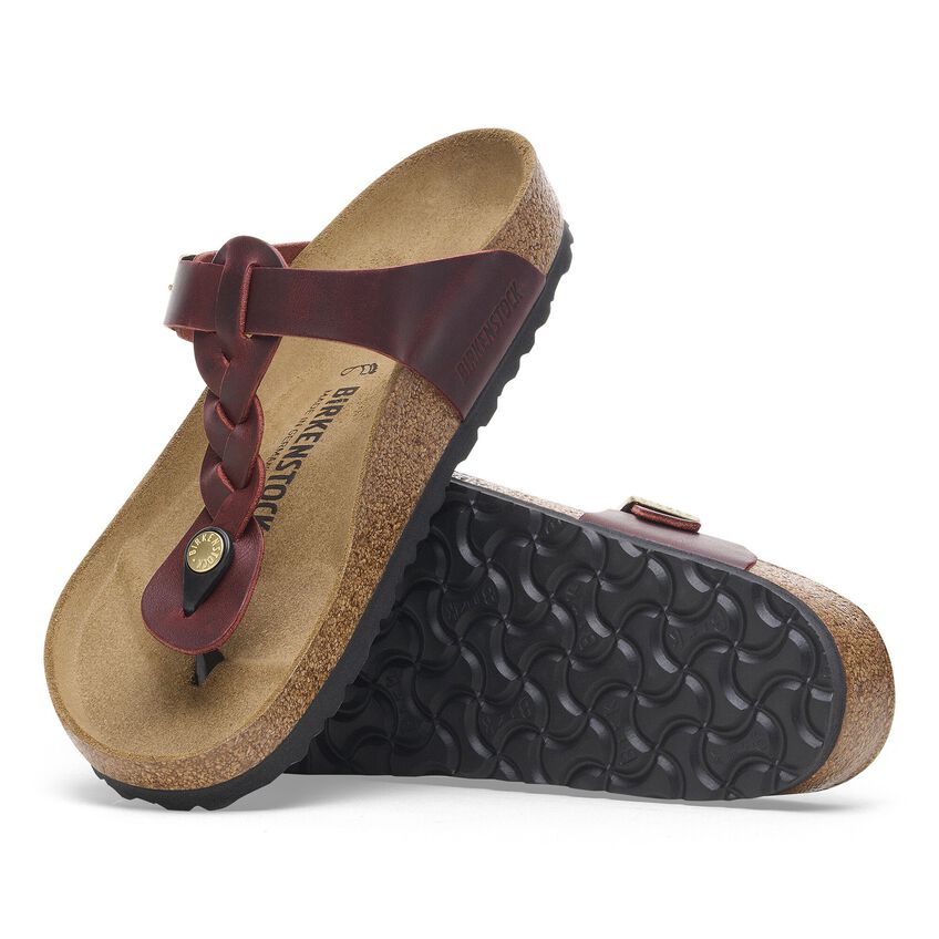 Gizeh Braided Birkenstock (Zinfandel)