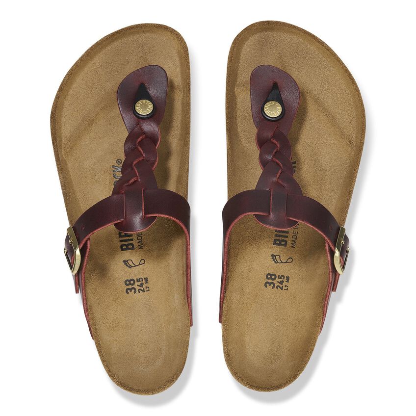 Gizeh Braided Birkenstock (Zinfandel)
