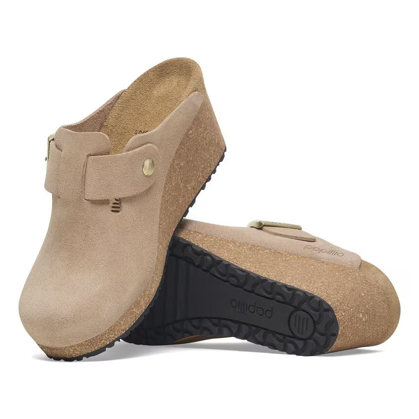 Fanny Suede Birkenstock - Warm Sand