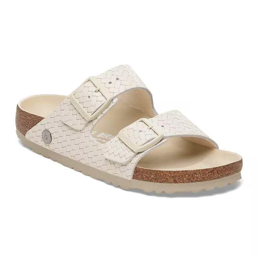 Arizona Rivet Logo Woven Embossed Ecru