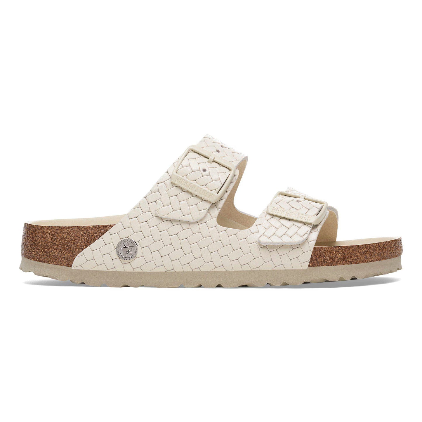Arizona Rivet Logo Woven Embossed Ecru