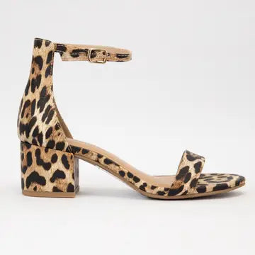 Weekend Ankle Strap Low Block Heel Sandal