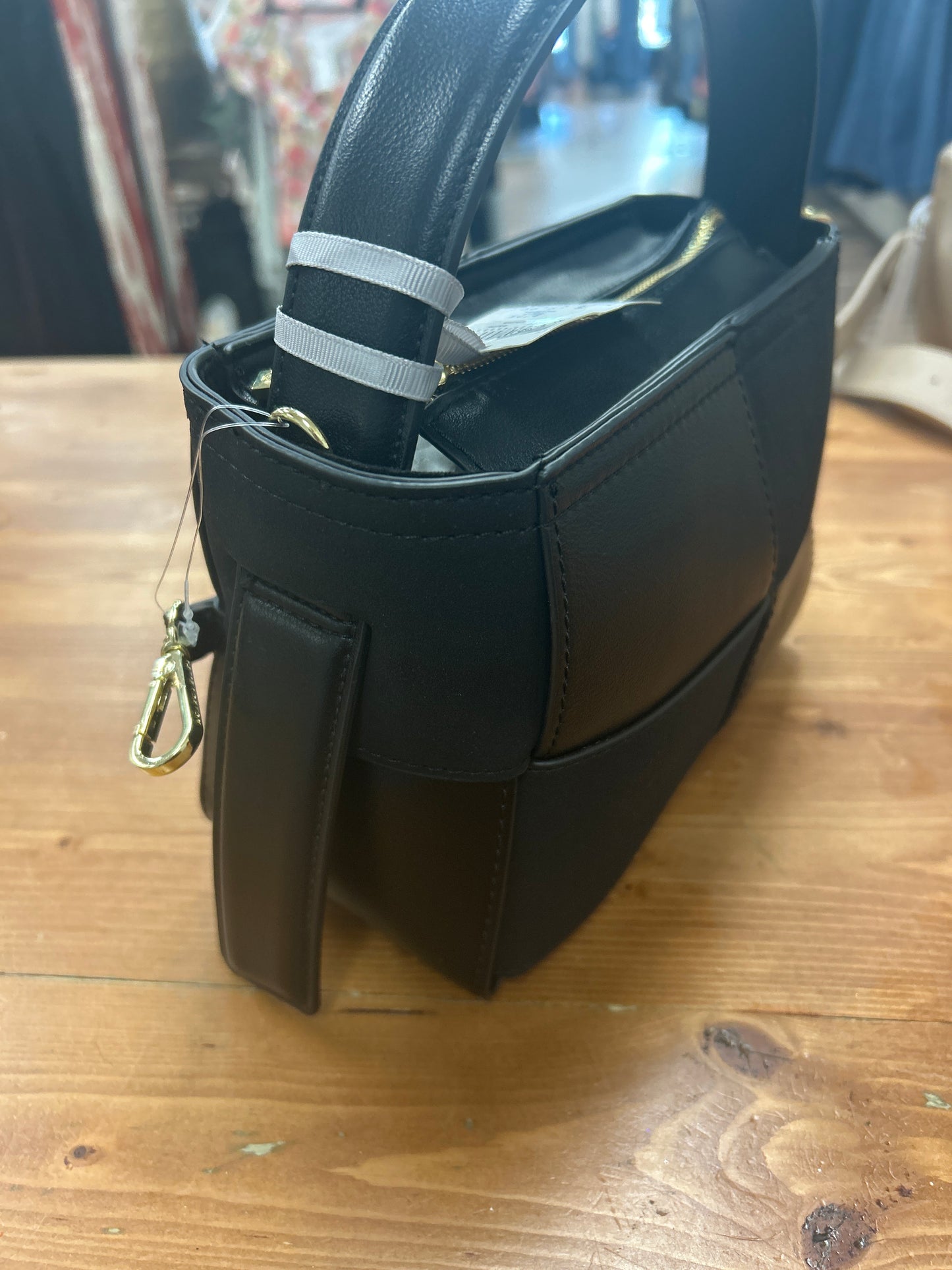 Katie Loxton Black Handbag with Shoulder Strap