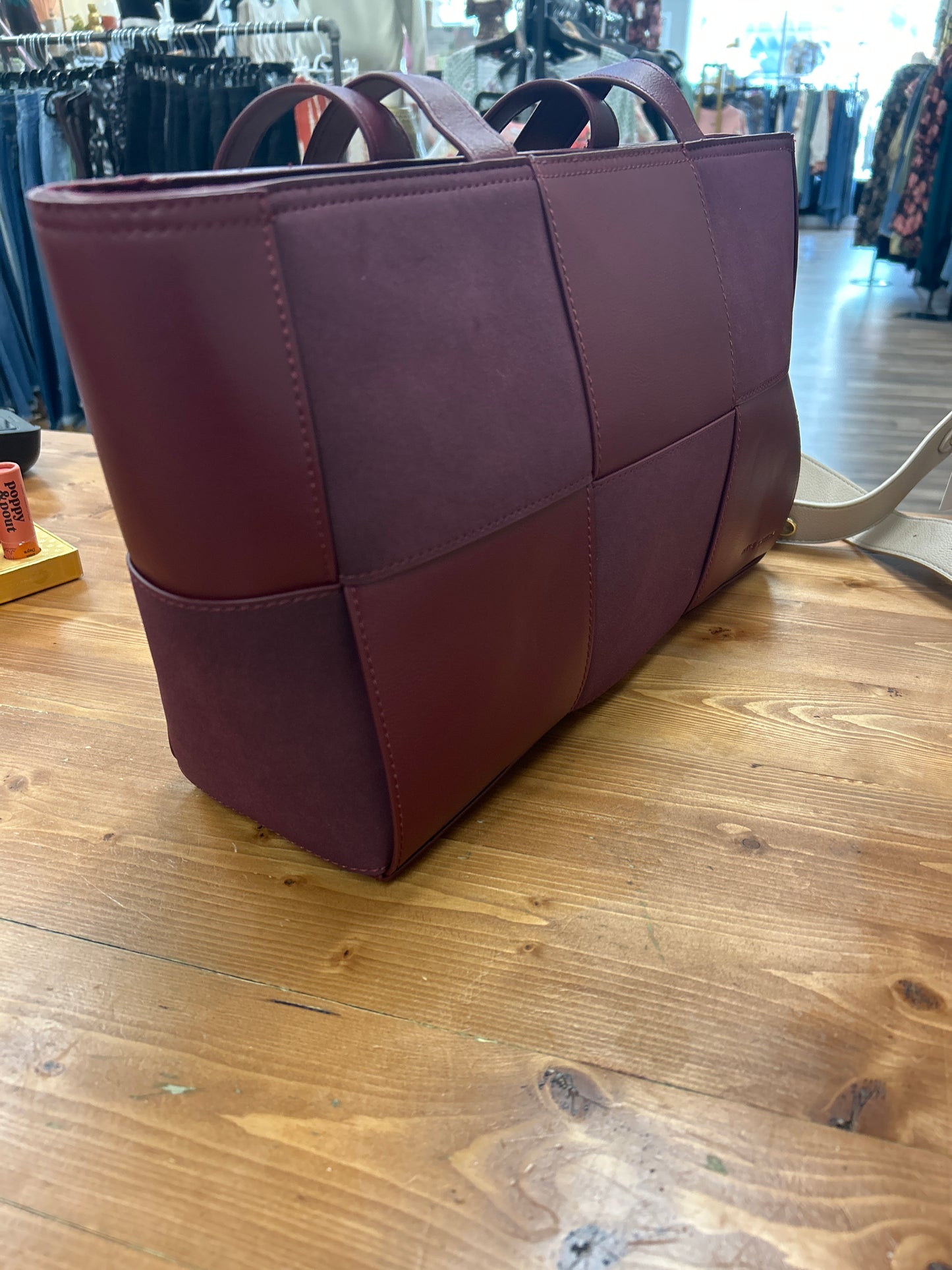 Katie Loxton Burgundy purse