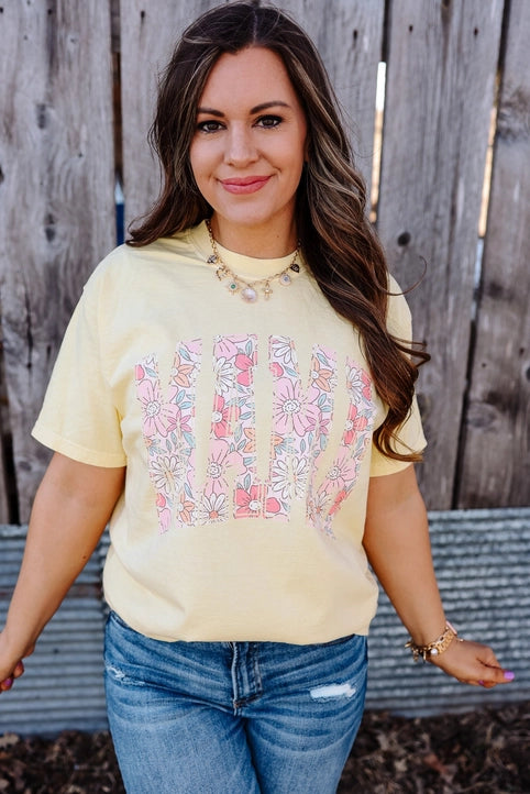 Floral Mama Graphic Tee