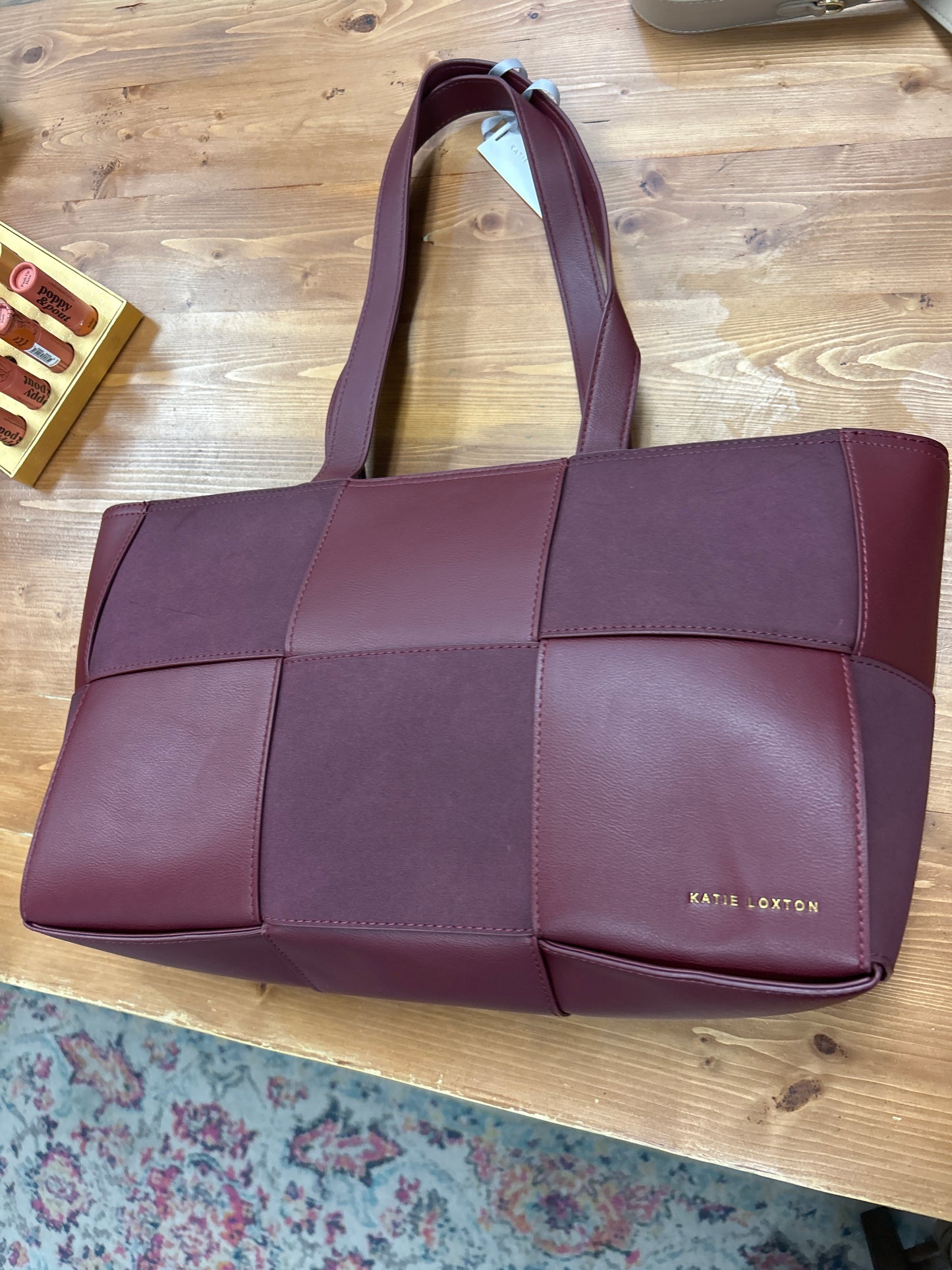 Katie Loxton Burgundy purse
