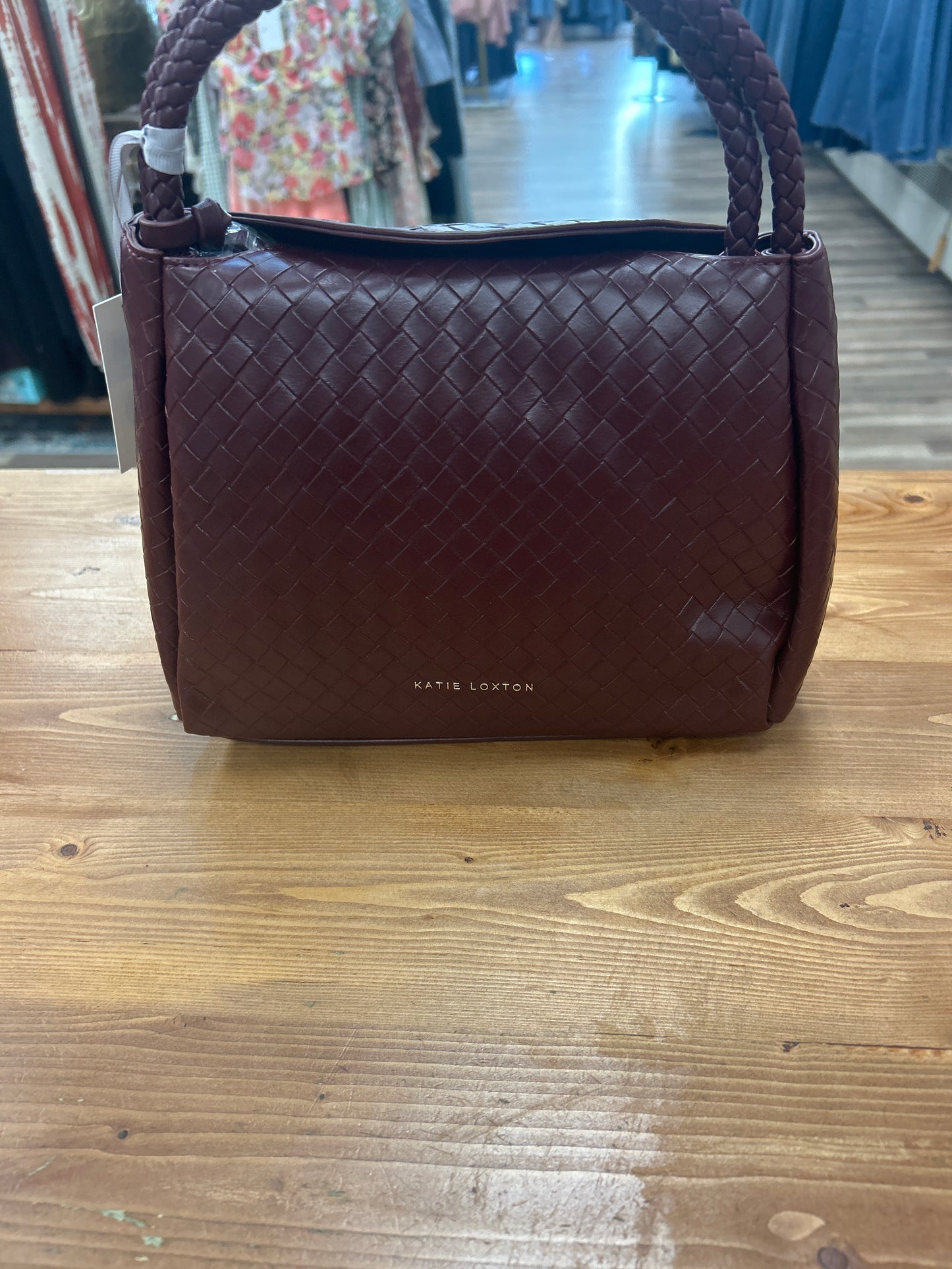 Katie Loxton Burgundy Hand Bag