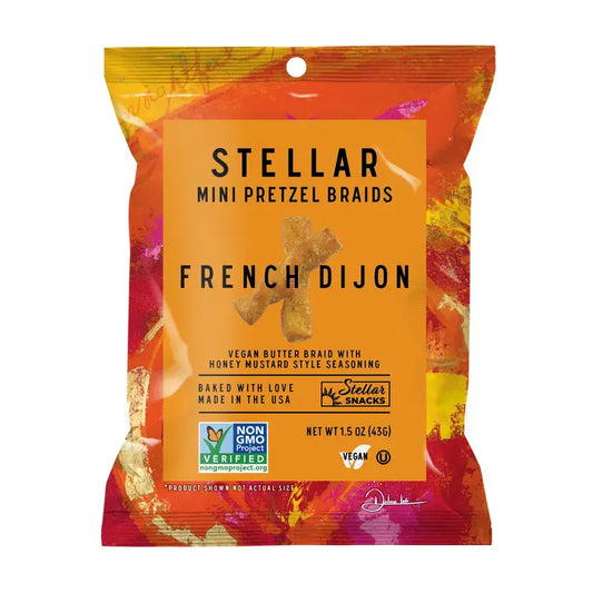 Stellar Pretzel Braids- French Dijon 1.5oz