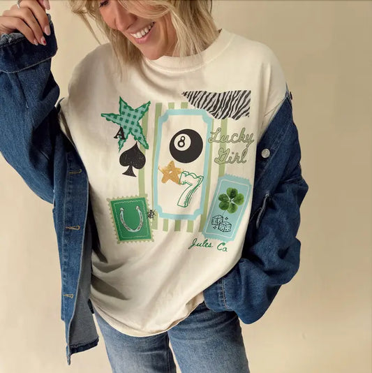 Lucky Girl Tee