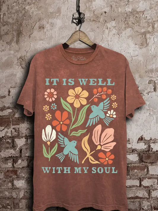 It Is Well with My Soul Graphic Top