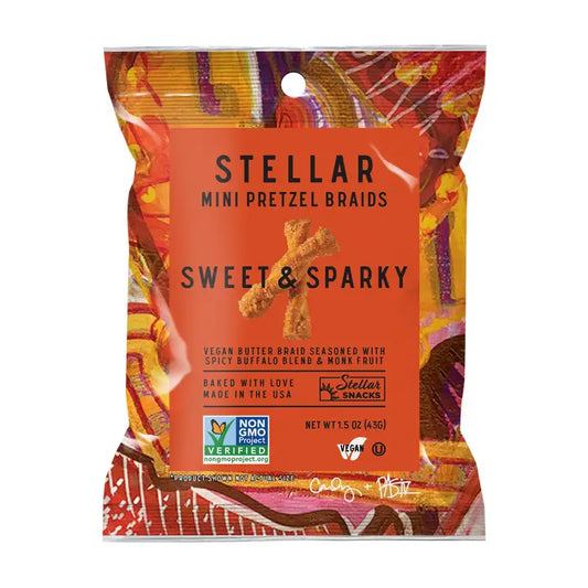 Stellar Pretzel Braids - Sweet & Sparky - 1.5oz