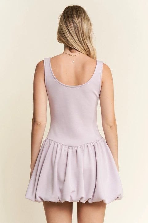 Athletic Bubble Dress with Shorts