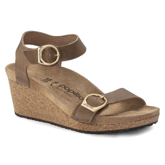 Sibyl Ring-Buckle-cognac Birkenstocks