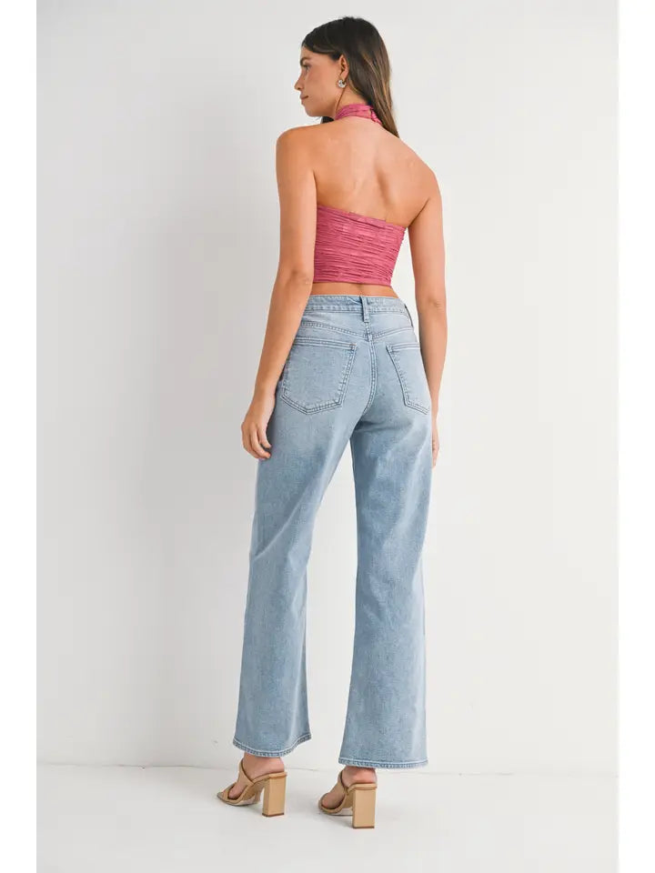 JBD High Rise Full Length Straight Jean