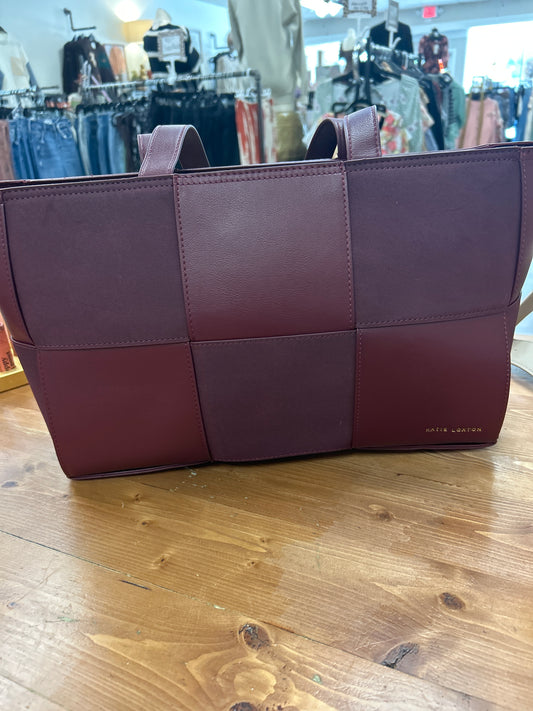 Katie Loxton Burgundy purse