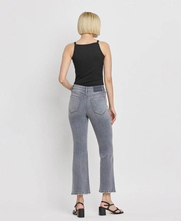 High Rise Ankle Bootcut Jeans