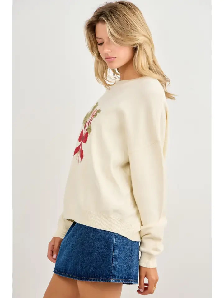 Candy Cane Sweater