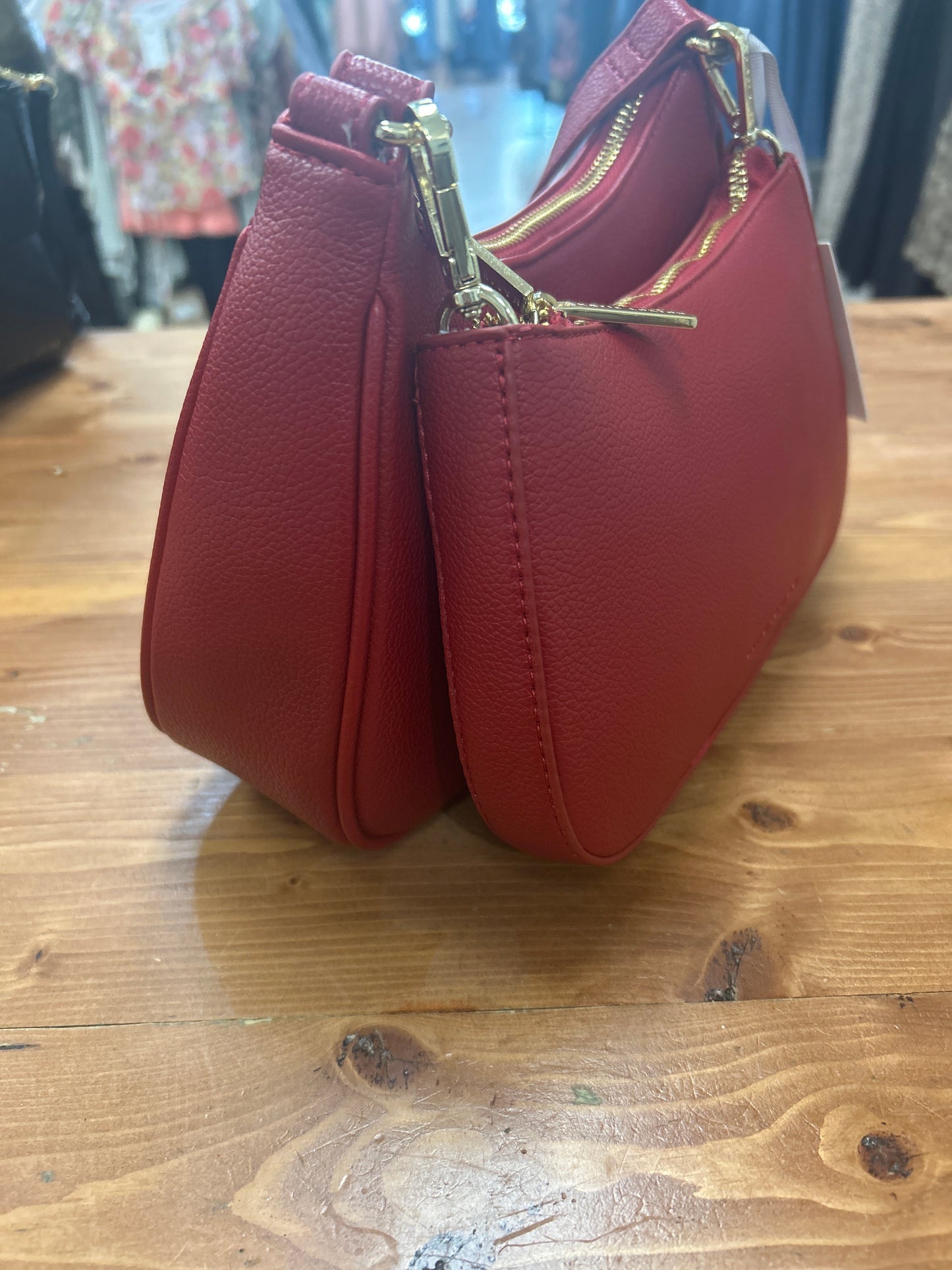 Red purse combo