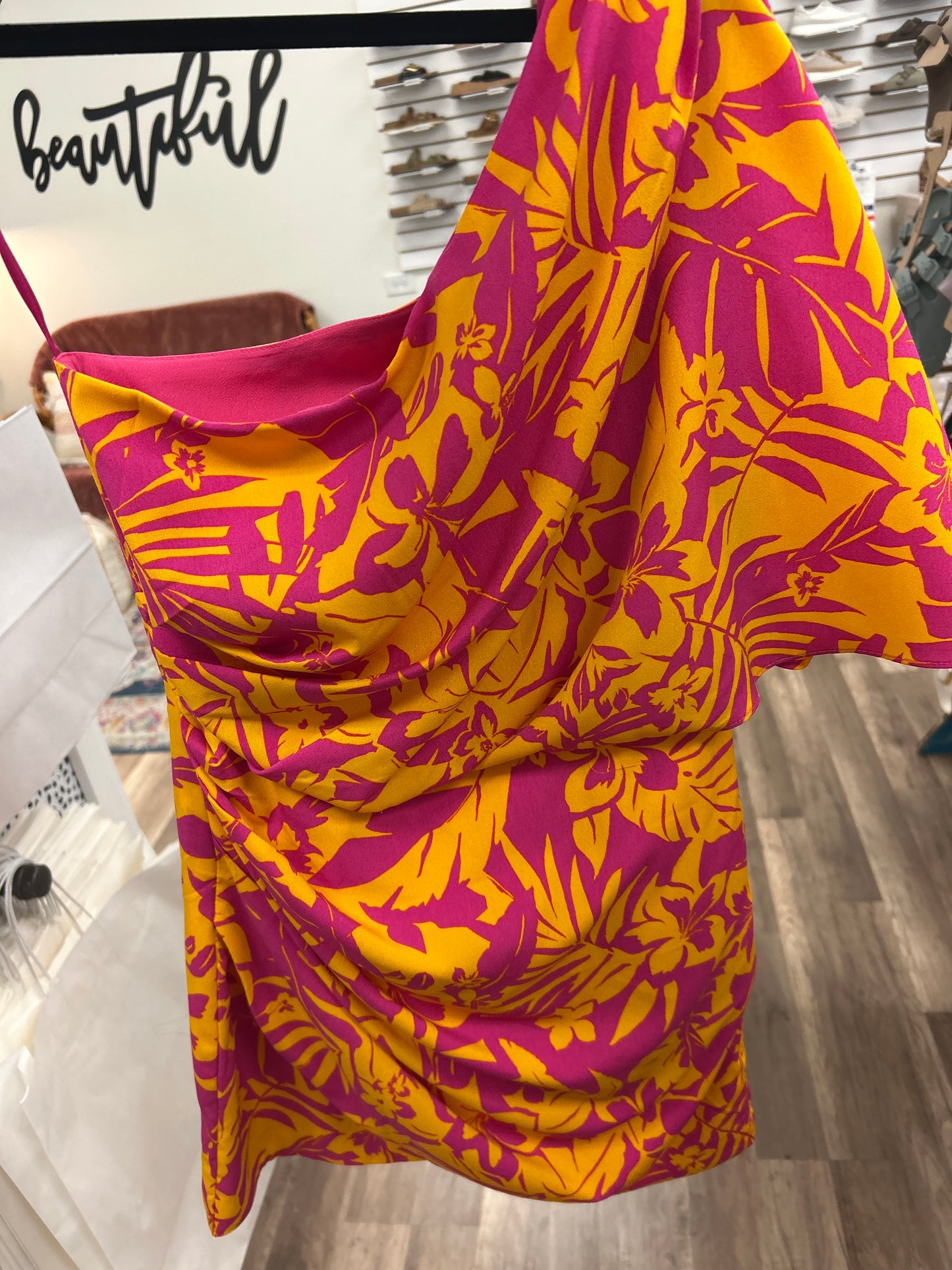 Hot Pink/Citrus Dress