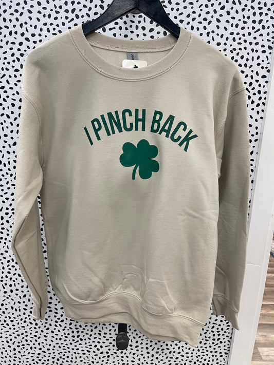 I Pinch Back Sweatshirt