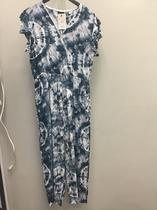 CoCo Carmen Blue Jumpsuit