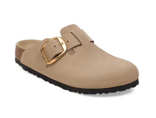 Boston Big Buckle Birkenstock (Tabacco Brown Oiled Leather)