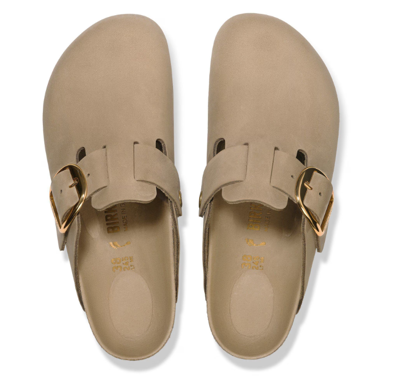 Boston Big Buckle Birkenstock (Tobacco Brown Oiled Leather)