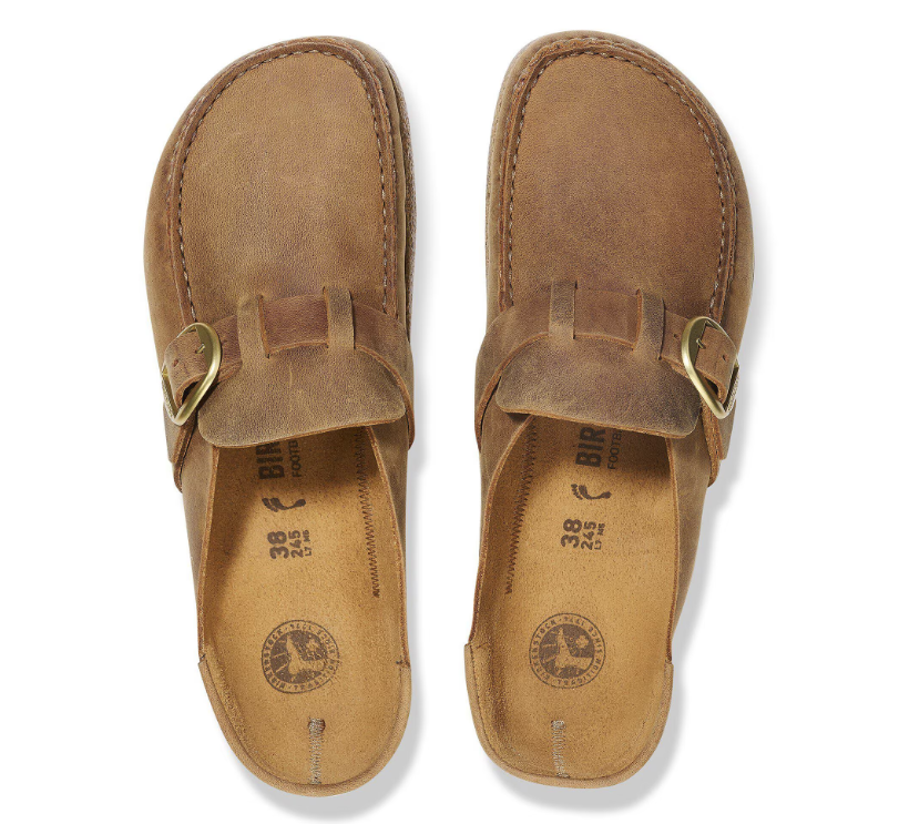 Buckley Leather Birkenstock - Cognac