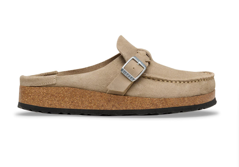 Buckley Braided Suede Birkenstock - Taupe