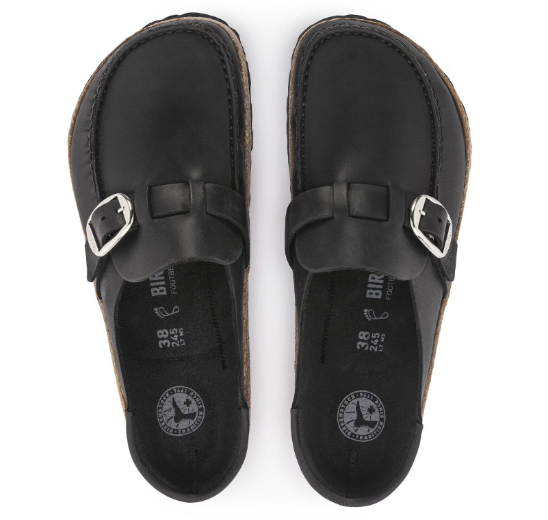 Buckley Leather Birkenstock - Black