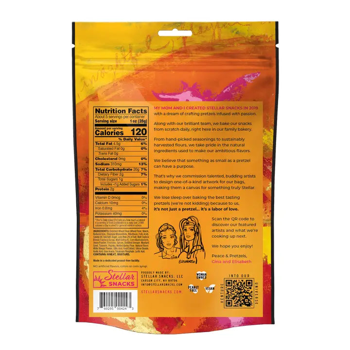 Stellar Pretzel Braids- French Dijon- 5oz