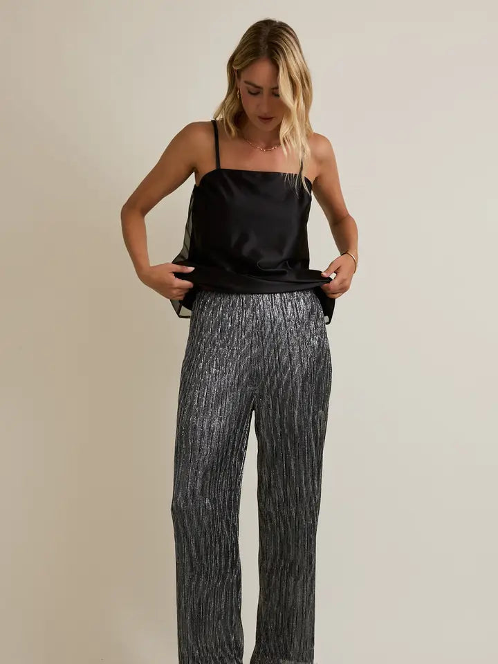 Metallic Pants
