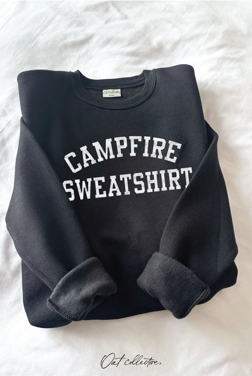 Campfire Sweatshirt Graphic Pullover