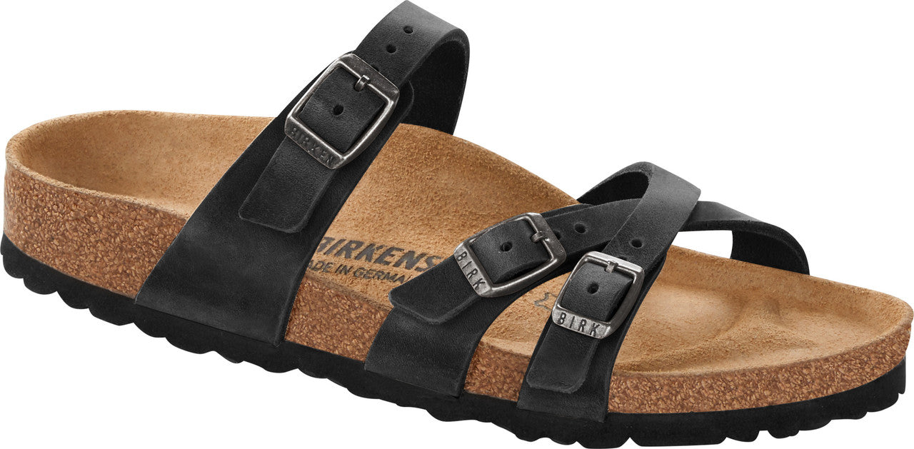 Franca Braided (Black) Birkenstocks